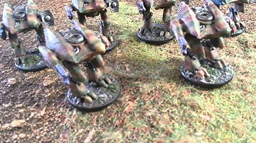 Dropzone Commander PHR army showcase by DeathBringa from 11th Legion