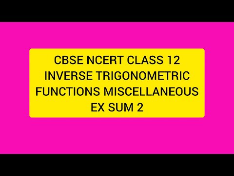 CBSE NCERT CLASS