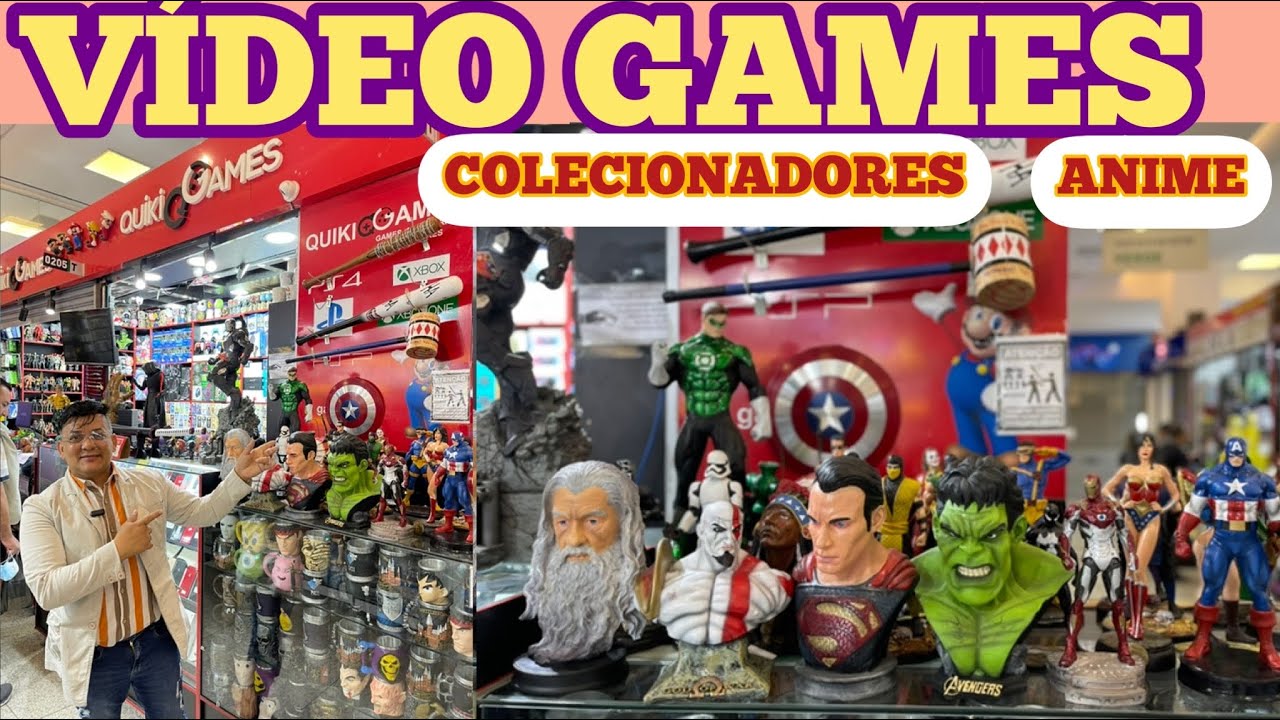 🚨 Vídeo Games🚨 Action Figures no Atacado Loja na Galeria Page do Bras -  Quick games 