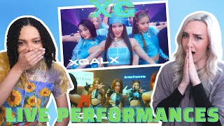 COUPLE REACTS TO XG LIVE PERFORMANCES | Shooting Star & Left Right