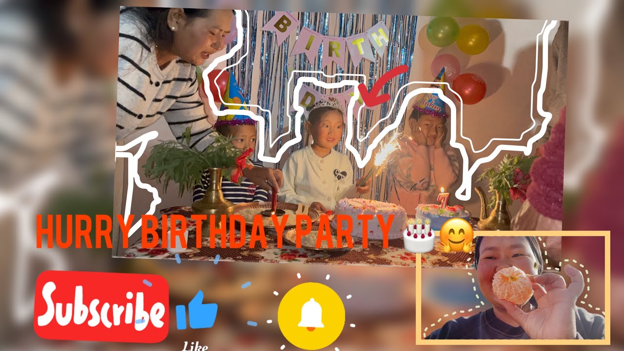 HURRY||BIRTHDAY||PARTY||Ati RAmailo Vai🤗