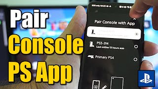 Как связать или подключить приложение PS на телефоне к PS5 или PS4 (лучший способ) screenshot 2