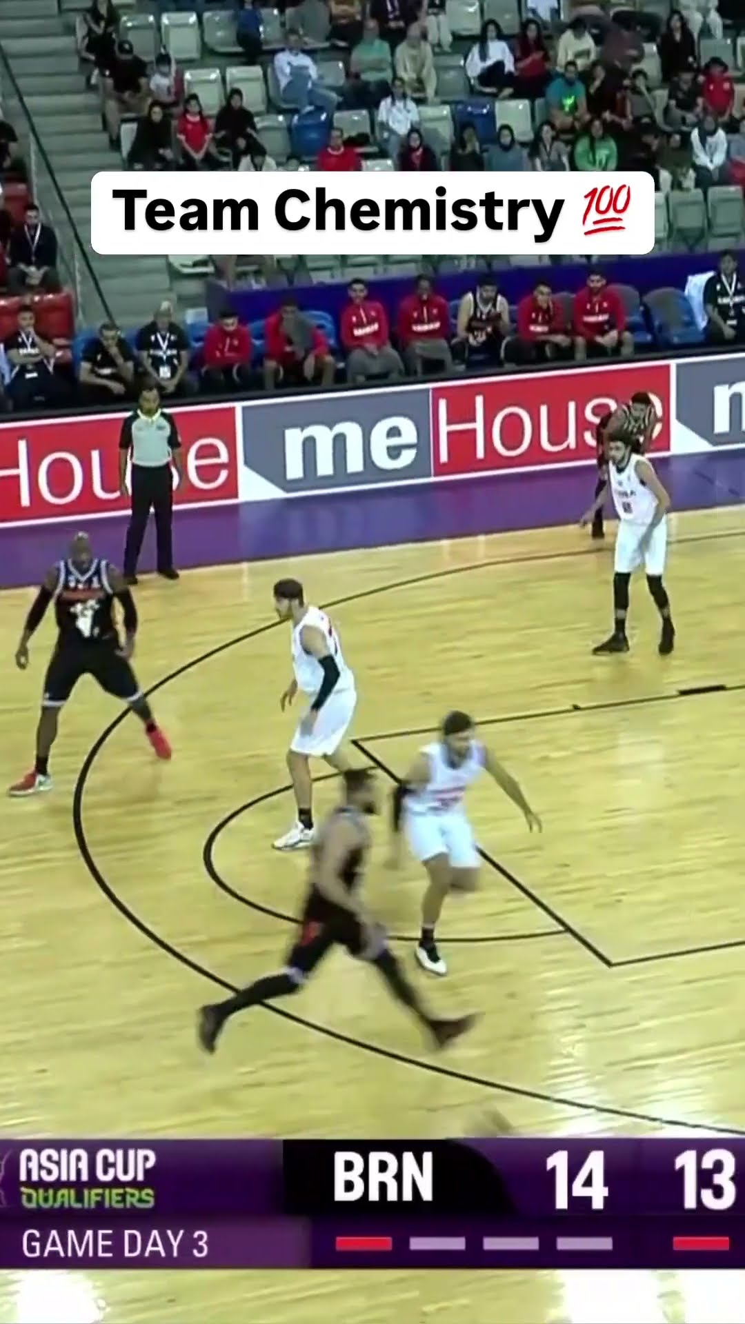 Brilliant ball movement from Bahrain ?