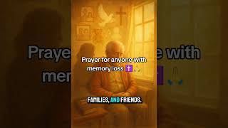 Prayer for anyone suffering from memory loss.#dementia #memory #memoryloss #godisgood