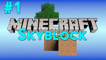 [Minecraft] Skyblock Ep1 - Cobblestone Generator