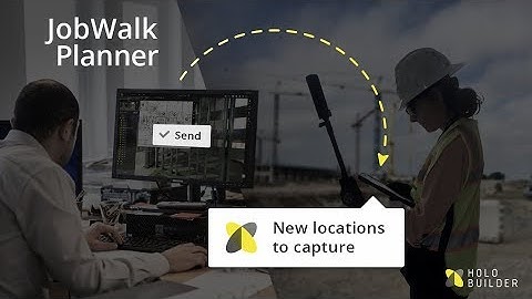 The HoloBuilder JobWalk Planner