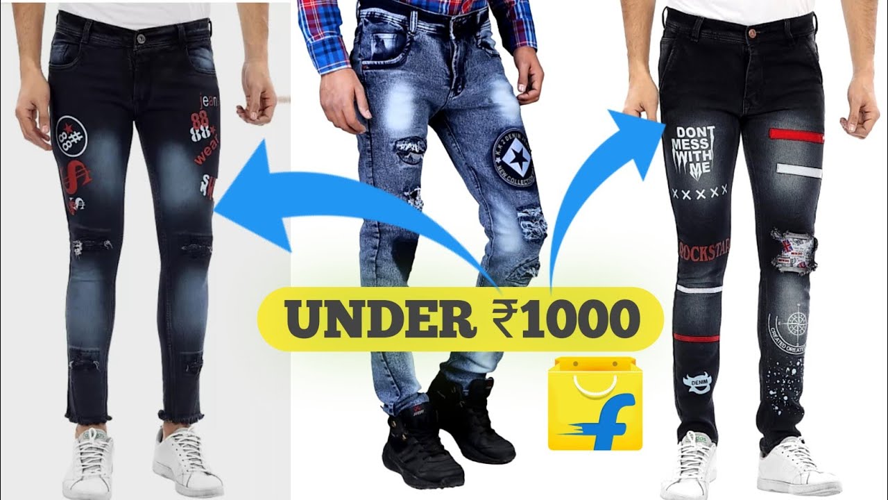 Top 5 Best Styles Jeans under ₹1,000. Available on Flipkart YouTube