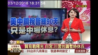 美中關稅暫緩90天 只是中場休息/全球新觀點20181203