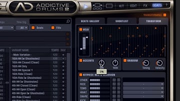 Addictive Drums 2: MIDIpaks