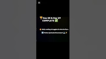 Day 28 & 29: 2 Din, Hazaar Errors… But Project DONE ✅🔥 | 100 Days of Code