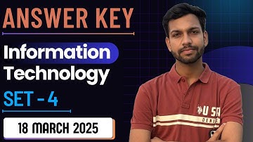 Class 10 IT Paper Solutions || Information Technology Answer Key Class 10th 2025 || CBSE Class 10th