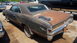 Abandoned 1967 Chevrolet Chevelle SS 396 Big Block Full Restoration Project