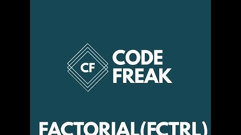 Factorial(FCTRL) CodeChef || NumberTheory || SimpleMath || Practice Problem