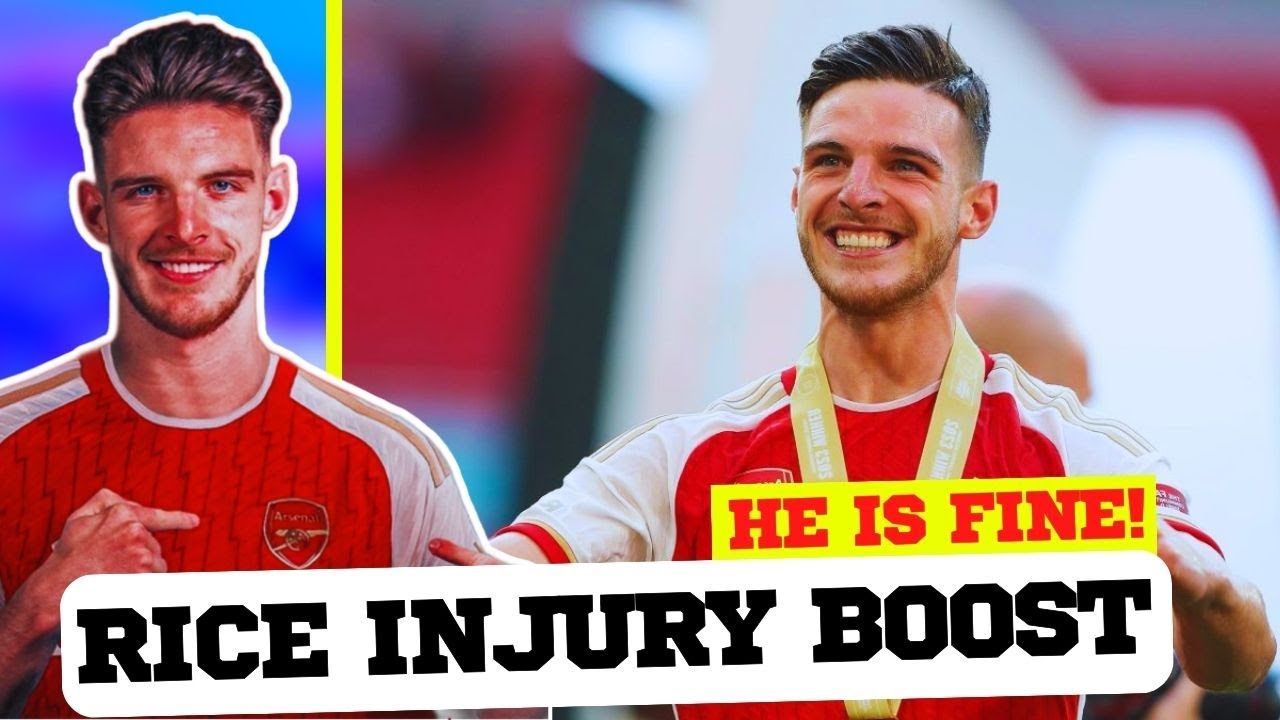 `RICE INJURY BOOST | Arsenal Are Lucky To Him ! |Arsenal News Now - YouTube