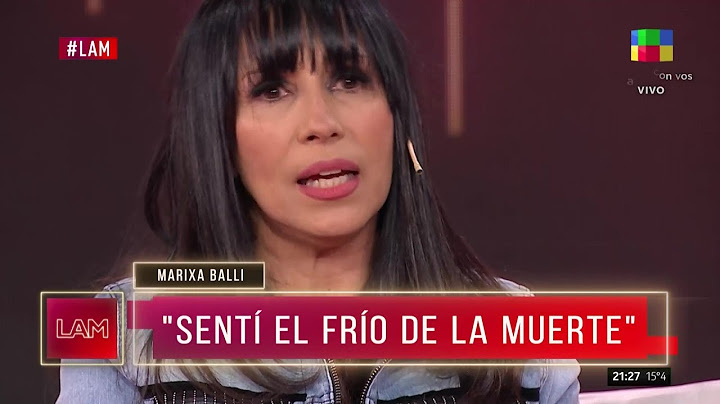 🗣️ El tremendo accidente que casi le cuesta la vida a Marixa Balli: "Sentí el frío de la muerte"