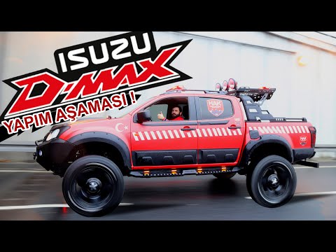 İsuzu D-Max Yapım Aşaması ! Hak Arama Kurtarma İçin Özel Tasarım !