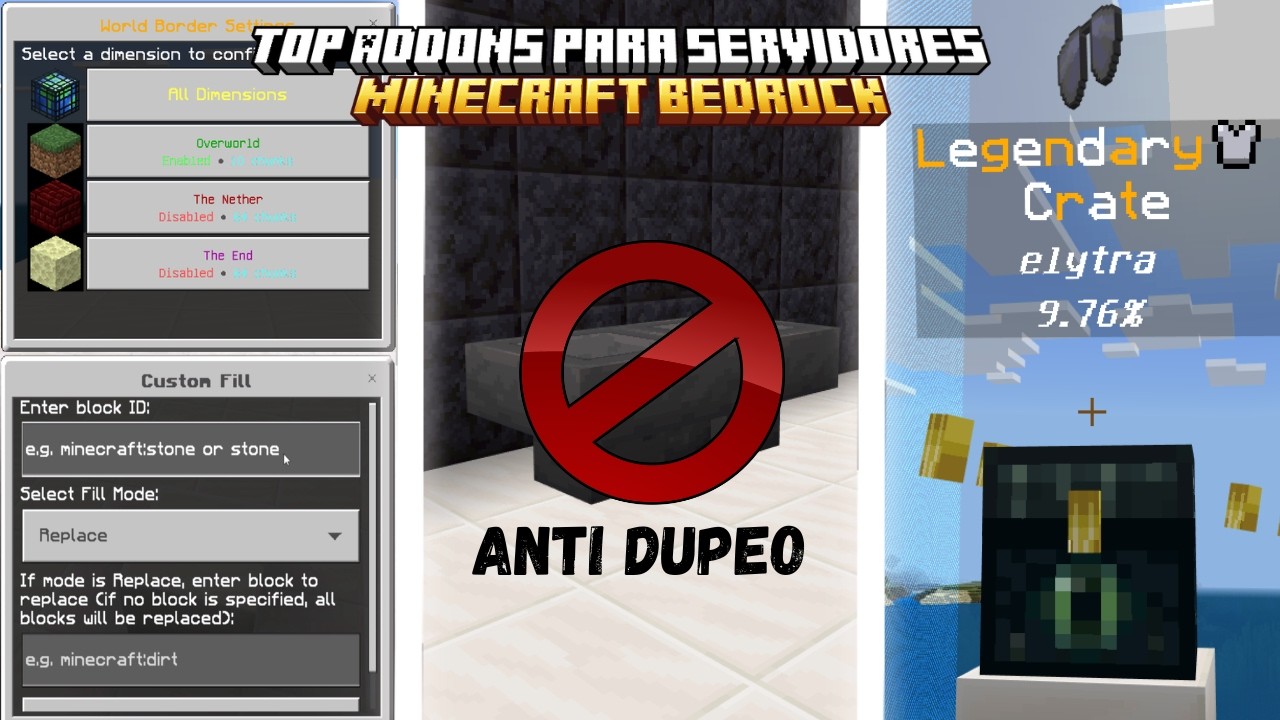 Top 5 Addons de MCPEDL para Mejorar Servidores de Minecraft Bedrock 26. ...
