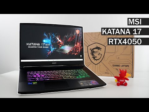 Unboxing MSI Katana 17 RTX 4050 with Latest Games Test