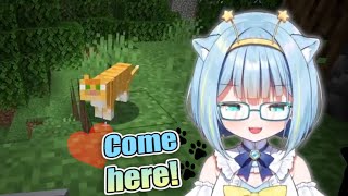 Jelly’s adorable in Minecraft