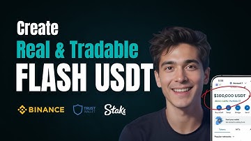 Flash USDT Tutorial |  Trust Wallet, Gambling Platforms and Trade on Binance