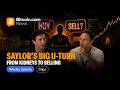 Is Strategy About to Sell Bitcoin? Saylor's Quiet Pivot