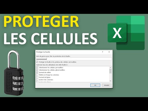 Vidéo: Comment Protéger Une Cellule Dans Excel