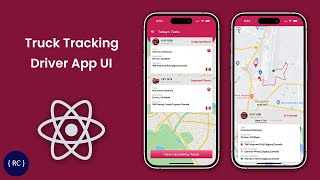 Truck Tracking Driver App UI in React Native | Expo | CityTruck screenshot 5