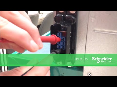Measuring Voltage of SYBT5 Symmetra LX Battery Module | Schneider Electric Support Measuring Voltage of SYBT5 Symmetra LX Battery Module | Schneider Electric Support