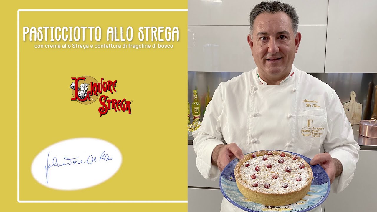 Pasticciotto allo Strega realizzato da Salvatore De Riso - YouTube