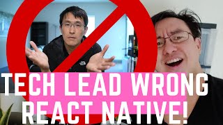 TechLead PWNED! When to use REACT NATIVE [and when to use Native code]