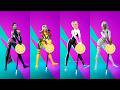 Fortnite Doof's High Kicks Emote With Psylocke Rogue Gwen Stacy Storm Skin Thicc 🍑😜😱🔥 Who Won ?