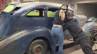 Oh boy… we’re in a pickle with this roof chop  1935 Hudson Terraplane