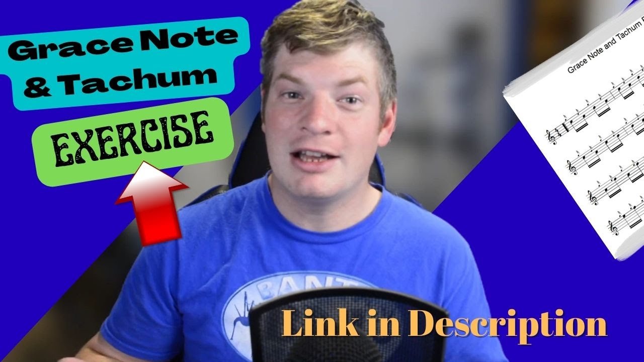 Bagpipe Lesson Grace Note and Tachum EXERCISE! YouTube