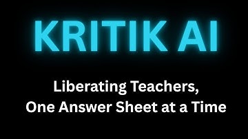 "I Love Teaching But Hate Grading" - So We Built Kritik AI | Viksit Bharat Buildathon 2025