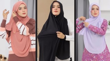 17 GAYA SHAWL CANTIK – TUTORIAL CARA PAKAI TUDUNG SHAWL SIMPLE, CANTIK & LABUH – QotrunNada