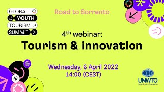 Global Youth Tourism Summit: tourism & innovation Global Youth Tourism Summit: tourism & innovation