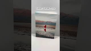 Photo Print on Canvas! #shorts #canvasprints