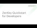 Part one  introduction  zenkey quickstart for developers