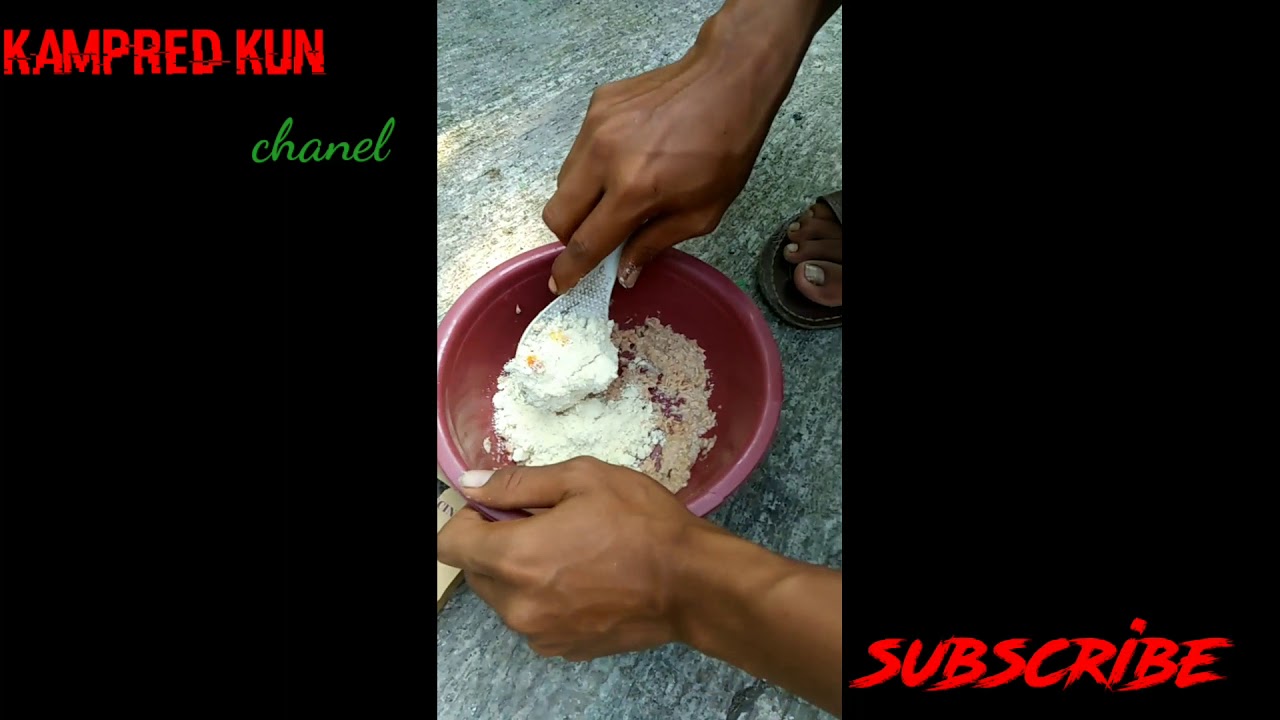 Tutorial bikin umpan ikan mas..