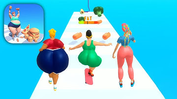 Stay Fit Runner 3D FAST FOOD Burger Gameplay