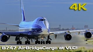 B747 Air Bridge Cargo At VLC! [4K]