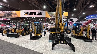 World of Concrete 2024 | Stand de Caterpillar en 5 minutos | Mercado Vial TV | Un Mundo de Máquinas