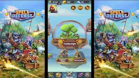 Spell Defense - Bricks Breaker Gameplay Android | New Mobile Game