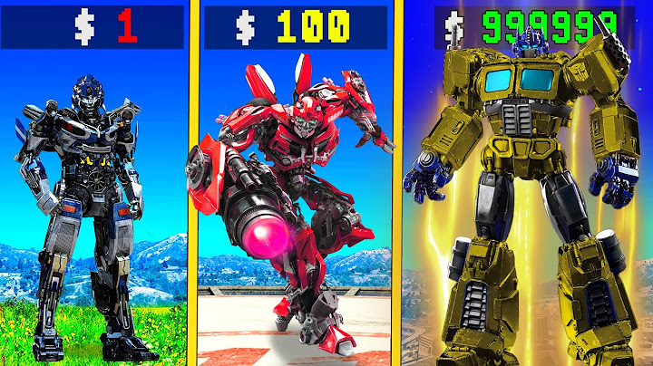 1$ TRANSFORMER to $100,000,000 in GTA 5