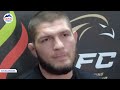 Хабиб Нурмагомедов о словах Кадыров, что он проект UFC
