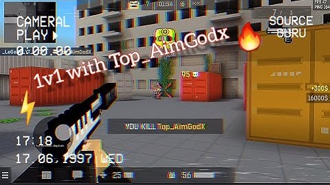 1v1 with Top_AimGodX | LeGeNd_YT 🔥| Blockpost Mobile ⚡