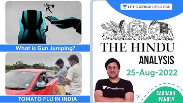 The Hindu Editorial Analysis | 25th Aug 2022 | Saurabh Pandey | Let