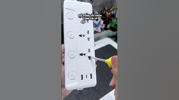 Ổ cắm điện thông minh của Deli #thinhcanhcach #deli