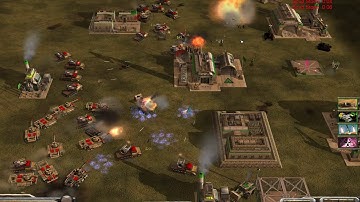 GLA Toxin General VS USA Airforce Hard Enemy Command & Conquer Generals Zero Hour