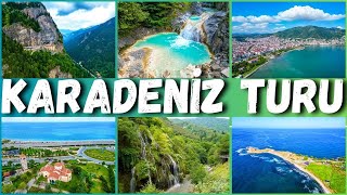 Karadeniz Turu  Ordu, Giresun, Trabzon  Göl, Şelale, Yayla, Manastır  Karadeniz Gezilecek Yerler